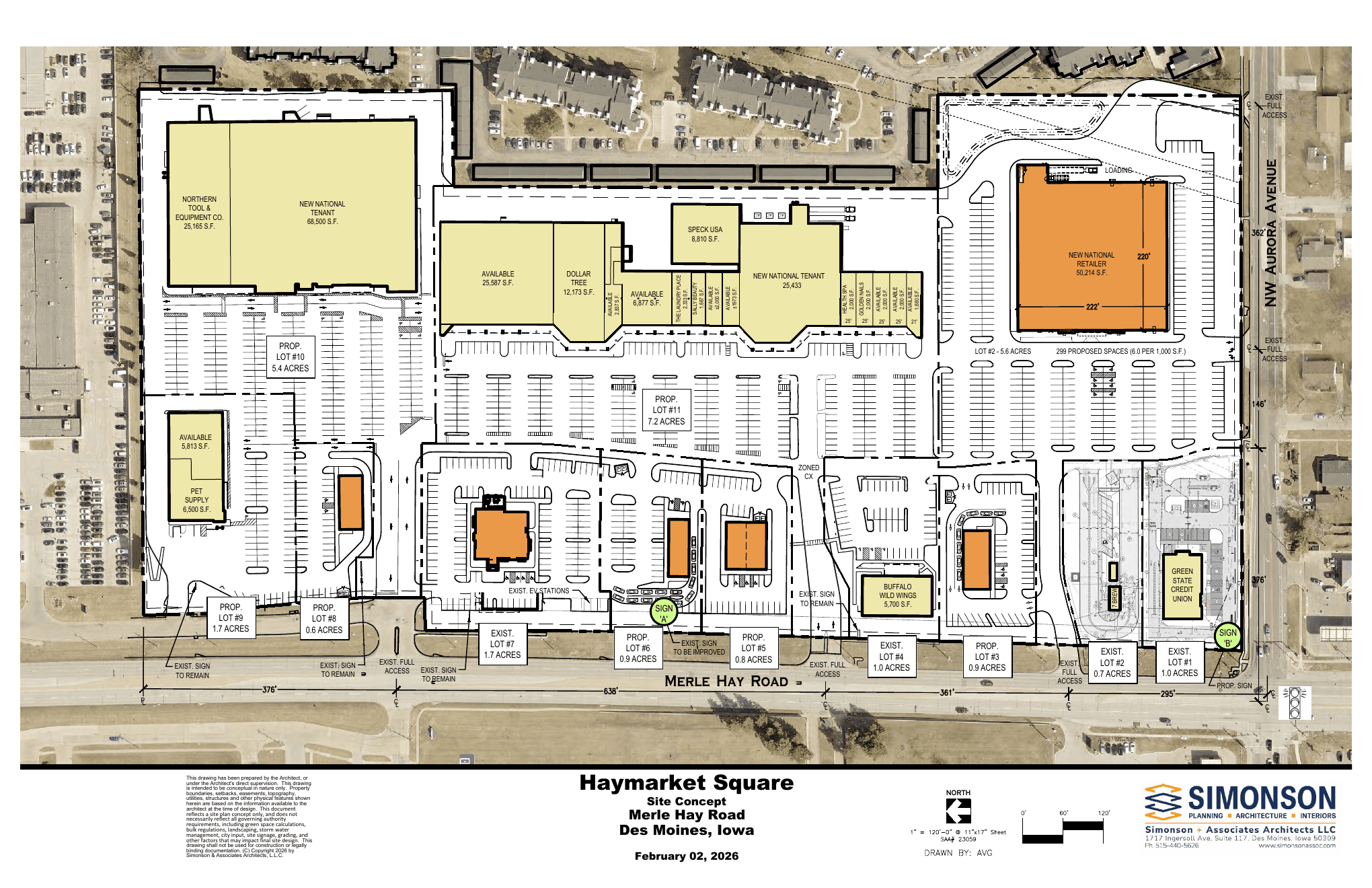 Haymarket Square site plan